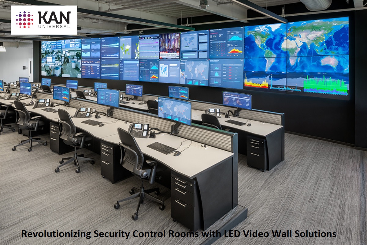 Revolutionizing Security Control Rooms with LED Video Wall Solutions