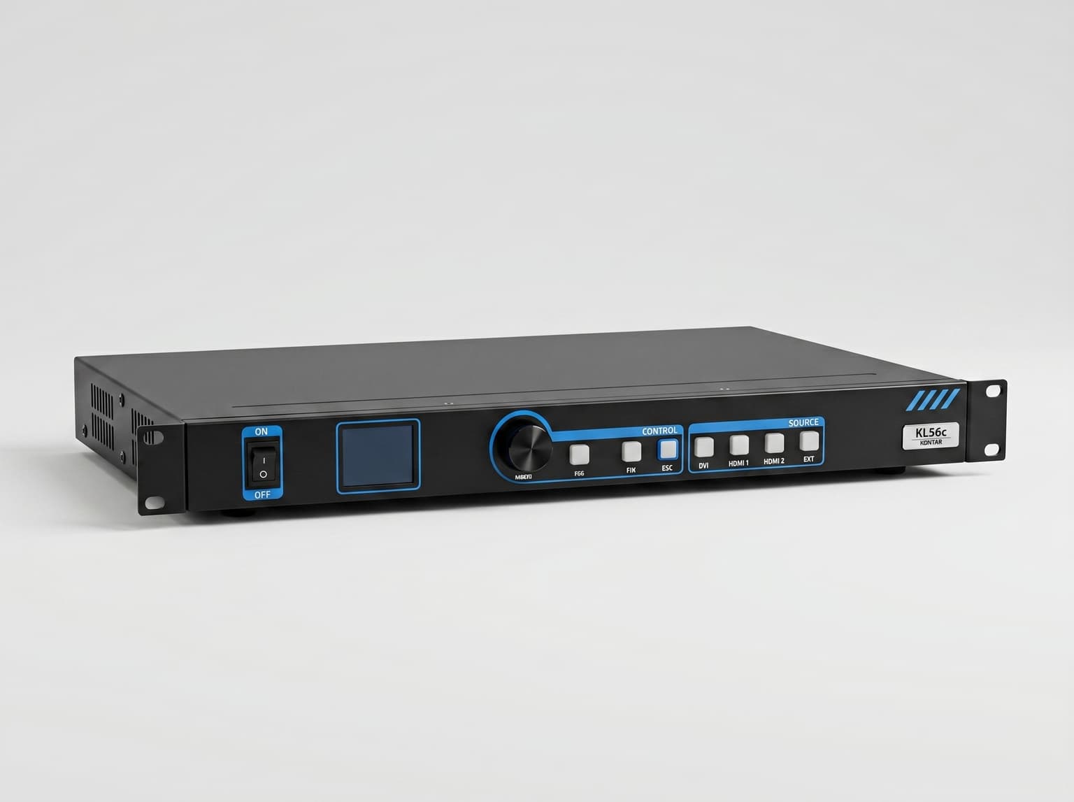 All processors VP-X4 · 8-in, 4-out broadcast switcher with SDI + NDI.