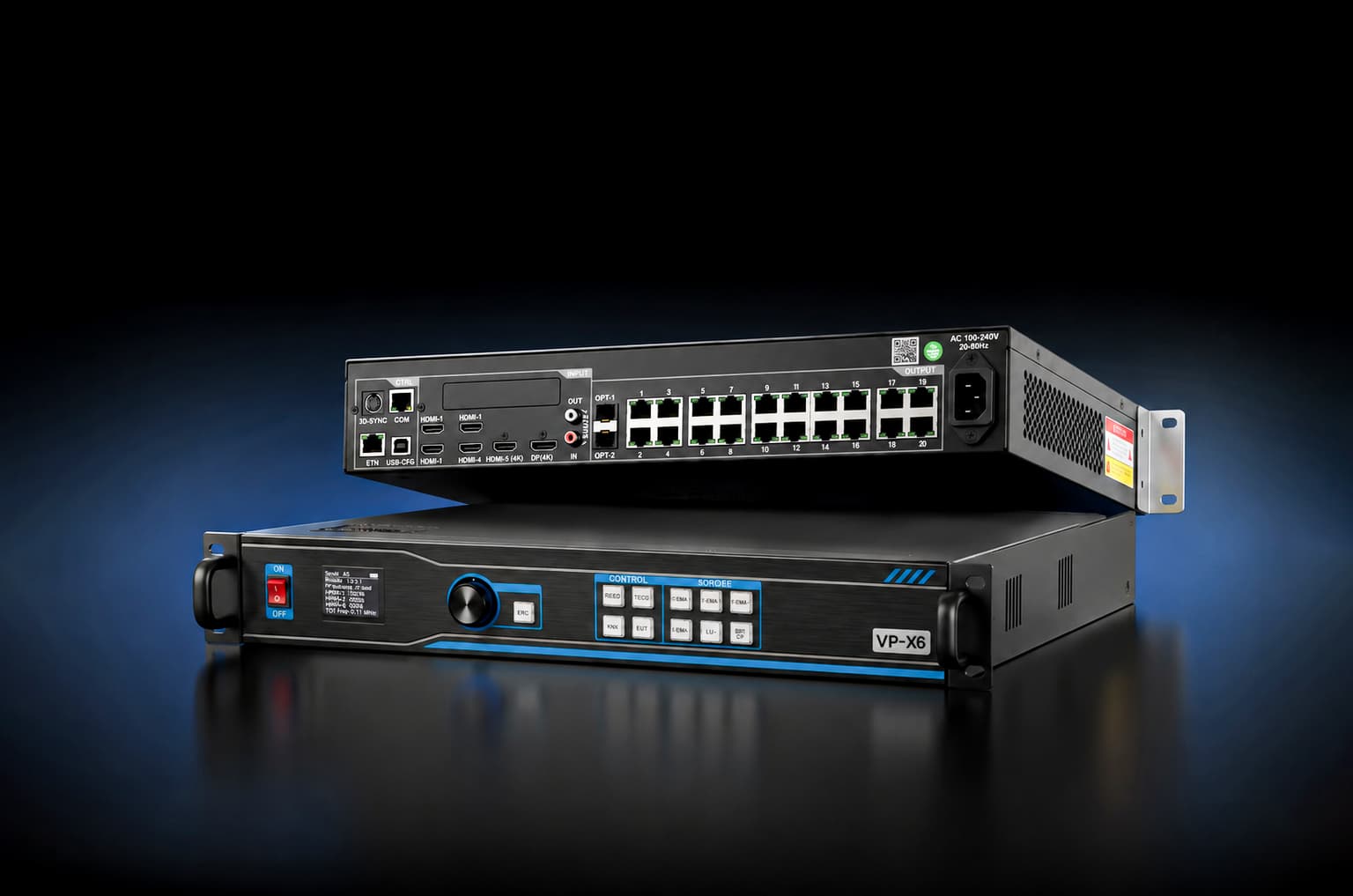 Video processor · rack-mounted